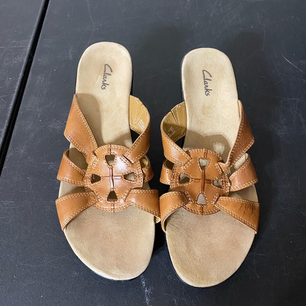 Clarks Brown Sandals